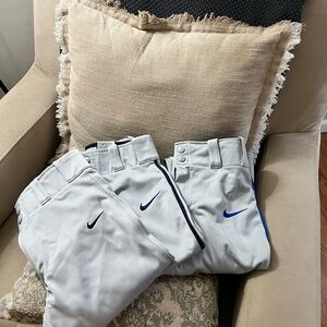 Bundle of 3 Nike youth baseball pants